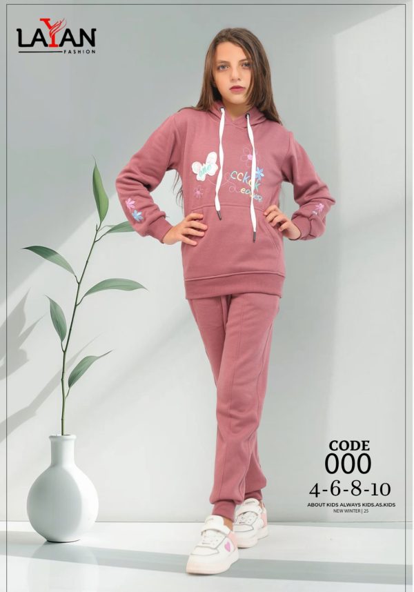 Premium Girls' Winter Tracksuit Collection - Dozen (12 Pieces) - Image 6