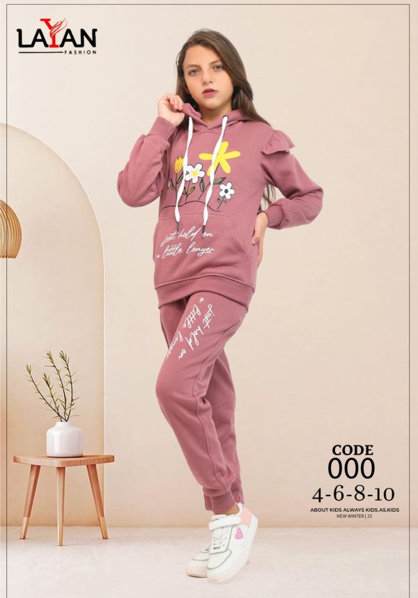 Premium Girls' Winter Tracksuit Collection - Dozen (12 Pieces) - Image 5