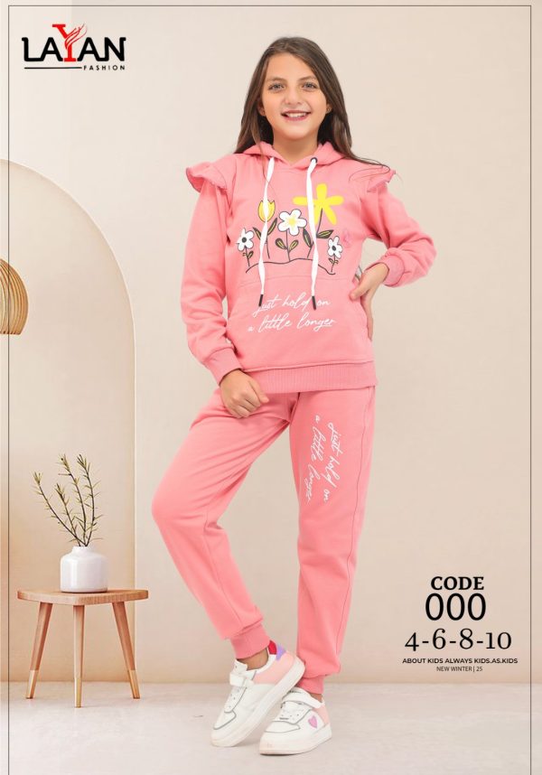 Premium Girls' Winter Tracksuit Collection - Dozen (12 Pieces) - Image 4