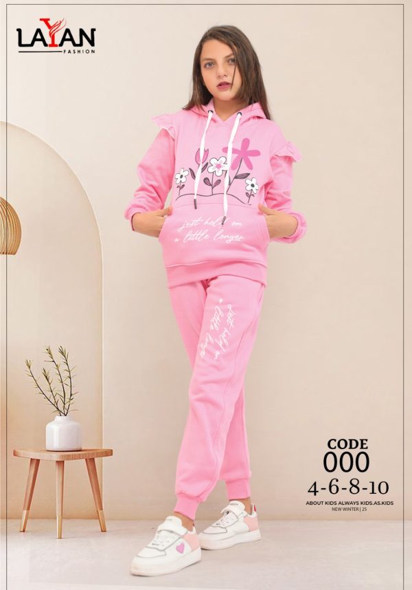 Premium Girls' Winter Tracksuit Collection - Dozen (12 Pieces) - Image 3