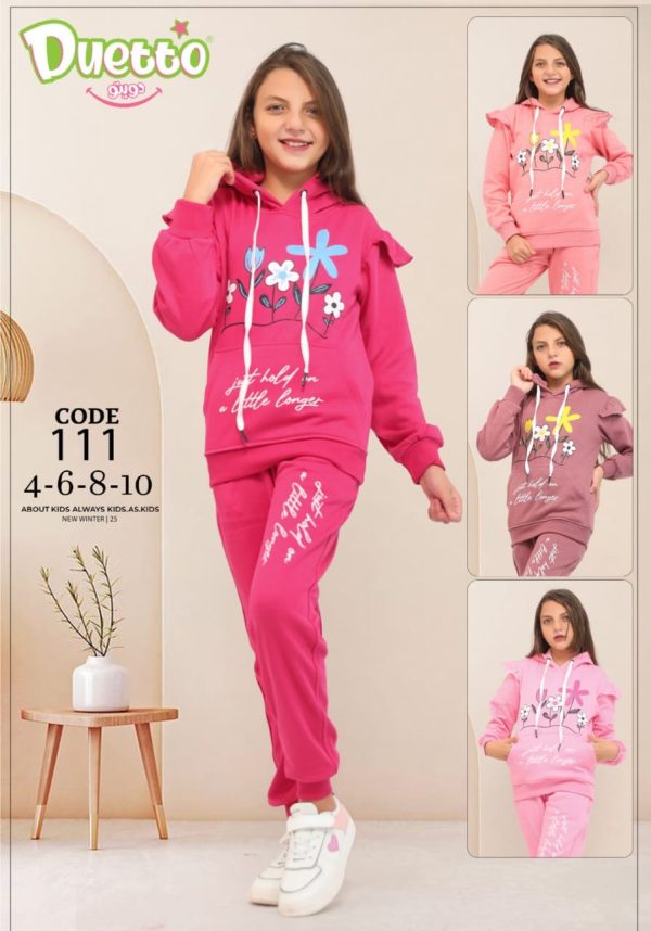 Premium Girls' Winter Tracksuit Collection - Dozen (12 Pieces) - Image 2