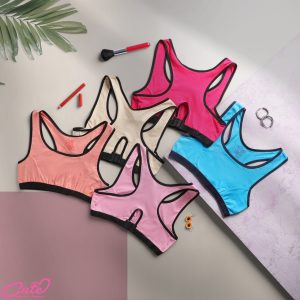 Soft Bra with Wide Straps