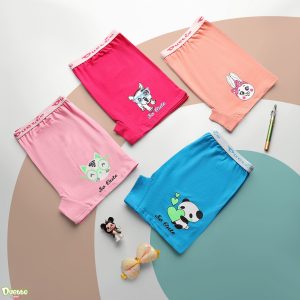 Girls' Cotton Stretch Shorts